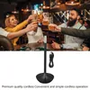 Lampes de table Lampe sans fil Forme de bougie innovante 3 niveaux de luminosité Dimmable Bureau LED rechargeable