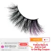 Brushes Handmade Fluffy 25mm Colored Lashes Vendor 5d Thick Mink Lashes Bulk Wholesale Color Lashes 3d False Eyelashes Supplies Makeup