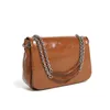 casual Evening Bags the New Lingge Chain Bag Features a Minimalist High-end Feel with Niche Design. It Has Large Capacity One Shoulder Handheld Women's Commuter Mail