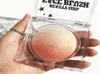 Kqtqk blush em pó blush paleta de destaque forma de ovo assado maquiagem nude natural gradual rouge e sombra para os olhos 4841402