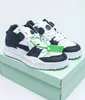 2024Luxe Sportschoen Mode Mannen Out Of Office Trainers Schoenen Mesh Leer Man Zwart Virgil Sneakers Abloh Lage top Leer Casual Wandelen Wandelen Maat 38-45 Met Doos