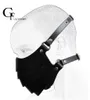 BDSM Maschera per gli occhi Bondage sessuale Coppie Imbracatura in pelle Fetish Costumi indossabili per donne Uomini Giocattoli cosplay Maschere per il viso Giochi per adulti 240109