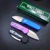 PR Runt 5 Automatic Tactical Knife S35vn Satin Blade Aviation Aluminum Handle Outdoor Camping Hiking EDC Pocket Knives with Retail Box