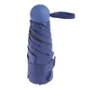 Parapluies Petit parapluie de poche léger cinq fois pluie et pour soleil outil pliable unisexe voyage en plein air imperméable