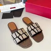 Women Sandals Designer Slippers عالية الجودة للأزياء أحذية Super Star النعال غير الرسمية للسيدات يتخبط الجلود الأصلي الحجم 34-42 مع صندوق