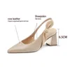 Women Cm Sandals Shoes Elegant Heels Summer S Fashion Pointy Shoe Fahion hoes hoe