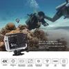 SJCAM SJ8 PRO 4K 60FPS WiFi Remote Ultra HD Extreme Sports Action Camera Full Accessoarer Set Box Live Streaming DV Photes