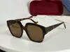 Óculos de sol feminino oversize bege/marrom sombreado óculos de sol óculos de sol gafas de sol uv400 com caixa