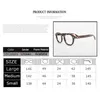 Optiska glasögon Frame Män kvinnor Johnny Depp Lemtosh Vintage Glasses Computer Acetate Spectacle Frame For Man Clear Lens 240108