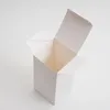 Gift Wrap 50pcs /lot 10x10 12 Cm 13 White Small Cardpaper Packing Box Square Blank Cardboard Case Cosmetics Boxes