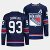 NY Rangers 31 Igor Shesterkin Hóquei Jersey Nova York 16 Vincent Trocheck Ryan Lindgren Adam Fox Mika Zibanejad Artemi Panarin K'Andre Miller Chris Kreider Will Cuylle