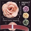 Dog Apparel Solid Pet Big Flowers Collar Bows Classic Bulk Bowties Slidable Puppy Charms For Small Cats Accessories