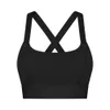 Ny sportbh för kvinnor Lu-131 Gym Women's Tube Top Underwear Push Up Shake Proof Plus Size Yoga Sport Brassiere Tops for Girls