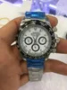 Con scatola originale in acciaio inossidabile zaffiro 116500 orologio da uomo 40 mm lunetta in ceramica quadrante panda orologi automatici da uomo senza cronografo 2024