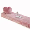 Luksusowa imitacja futra Pluszowa sofa dywan faux fur