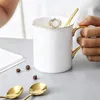 Kaffescoops rostfritt stål 30 st espresso skedar teskedar för sockerdessert kaka glass soppa antipasto (guld)