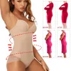 Kvinnor bantning av bodysuits formade toppar mage kontroll body shaper sömlös kamisol jumpsuit med inbyggd behå 240108