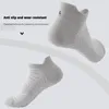 5 Pairs Socks Sports for Men Running Quick Dry Non Slip Sweat Absorption Short Tube Outdoor Towel Bottom Low Boat Women's Socks 240108