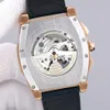 Drogie Menwatch IWC zegarek męskie Mark Osiemnaście zegarków Wysokiej jakości Auto Mechanical Uhren Super Luminous Data Watchmen skórzany pasek Montre Pilot Luxe 5p6c