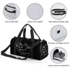 Outdoor Bags Brain Teaser Duck Sports Fun Math Travel Training Gym Bag Large Novelty Handbags Male Female Portable Fitness