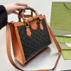 2024 New Bamboo Tote Handbag Bage Women Women Carty Carty Cross Body Pags Double Handle Condit