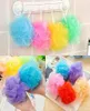 Multicolour Bath Ball Shower Body Bubble Exfoliate Puff Sponge Mesh Net Ball Cleaning Bathroom Accessories Home Supplies WX94447593701