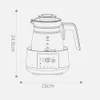 Electric Kettles 1.2L Electric Water Kettle Infant Thermostatic Milk Regulator Baby Kettle Keep Warm 24 Hours Smart Insulation Pot Milk Warmer YQ240109