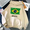 brazil hoodies male graphic y2k aesthetic men clothing hoddies Korea 240109