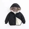 Casual babymeisjes winterkleding Kinderen lichte donsjassen met capuchon Lente meisje jas Peuter kinderkleding voor jongens Jas 240108