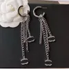 Ohrstecker Marke Kristall Buchstaben Ohrstecker Designer Creolen Vergoldeter Edelstahl Ohrstecker Diamant Berühmte Frauen Perlenohrring Hochzeit Geburtstag Party Schmuck