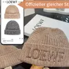 Luxury cashmere Winter knitted loewf women's designer Beanie cap Men's woollen woven thermal hat birthday gift91