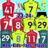 Arsenal23 24 SAKA ARsen maillots de football SMITH ROWE G.JESUS SALIBA Fans version joueur Odegaard Martinelli 23 24 NKETIAH kits de football chemise hommes enfants garçons ensembles uniformes