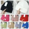 Chapeau tricoté de luxe Designer Beanie Cap Hommes His-and-Hers Ajustés Chapeaux Unisexe Cachemire Lettres Casual Skull Caps Mode En Plein Air 15 Couleurs Chapeau unisexe