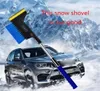 3in1 Multifunctionele Lange Steel Auto Ijskrabber Sneeuwschep Borstel Winter Autoruit Voorruit Sneeuwruimen Auto Care1810720