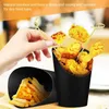 Bucket Boxes Containers Cups Egg 50pcs Out Fries Disposable Waffle Snacks French Cones Storage Paper Packing Puff Chip Take 240108