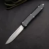 MICRO TECH Bounty Hunter UT85 OTF Coltello AUTO 3.464" Lama in acciaio D2, manico in alluminio aeronautico T6061, coltelli da combattimento tattico per autodifesa BM 3300 4600 3400