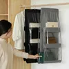 Storage Bags 6 Pocket Handbag Organizer Dustproof Shelf Multipurpose Hanging Holder For Door Closet Wardrobe