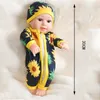 30 cm Reborn Baby Dolls Realistic Dolls Toys Girl Real Life Life Baby Dolls Reborn Full Body Silicone Baby Doll Christmas Gifts 240108