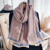 2024 Autumn Winter New Cartoon Pony Imitation Cashmere Scarf For Women Korean version Söt och söt student förtjockad sjal