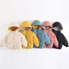 Casual babymeisjes winterkleding Kinderen lichte donsjassen met capuchon Lente meisje jas Peuter kinderkleding voor jongens Jas 240108