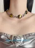 2024 مصمم Xitai Queenjewellery قلادة من West Saturn Necklace Netclace Grade العقيق