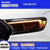 Per Ford Ranger LED Faro 16-21 Accessori Auto Testa Della Lampada Streamer Indicatore di Direzione DRL Luce di Marcia Diurna Luce Diurna