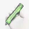 4 modèles UTx-85 Couteau de combat D2 lame verte poignée transparente Survie en plein air Tactique Attaquant de poche EDC Outils Collection Homme cadeau