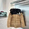 Piumini da donna Parka Donna Piumino nero Premium Casual Outdoor Inverno Caldo cerniera addensata Khaki marrone nero Cappotti firmati per coppia maschile L6