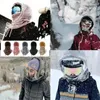 Sherpa capuche masque de ski haute polaire cagoule hiver coupe-vent en plein air casquette de cyclisme masques bonnets femmes peluche chapeau chaud 240109