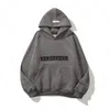 2024 Essentialsweatshirts Ess FOG 1977 Hoodie Sweatshirts Heren Dames Pullover Mode Oversized Casual Truien Hoody 3D Letters Essentialshoodie Tops Kleding