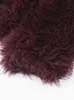 Fashion Fluffy Faux Fur Jackets Women Loose Furry Turn Down Collar Long Sleeve Coats Female Winter Vintage Warm Lady Overcoat 240108