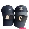 Cappellini da baseball firmati Nuova serie CE nera, cappello da baseball di tendenza della moda per uomo e donna Cappello parasole Alta qualità ed edizione corretta 58UH