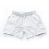 Shorts masculinos verão casual ginásio fitness secagem rápida moletom correndo treinamento basquete calças curtas masculino diariamente