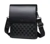 Single Three-layer PU Factory Direct Sales Men's Single Shoulder Business and Leisure Small Crossbody Bag